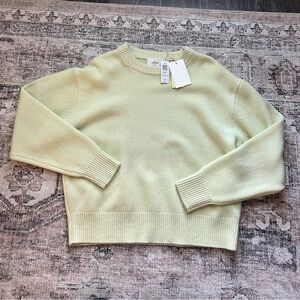 Aritzia Wilfred Luxe Cashmere Maria Sweater